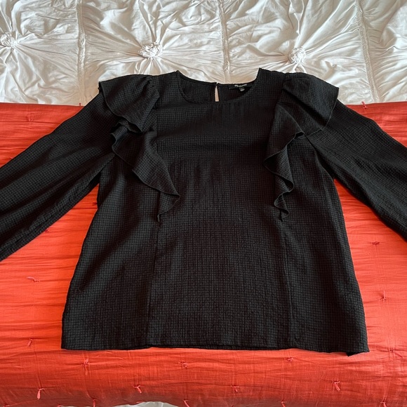 Madewell Ruffle-Front Top - Picture 5 of 8